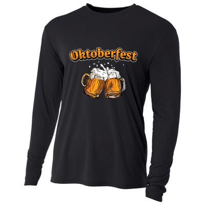 Oktoberfest Beer Cheer Cooling Performance Long Sleeve Crew