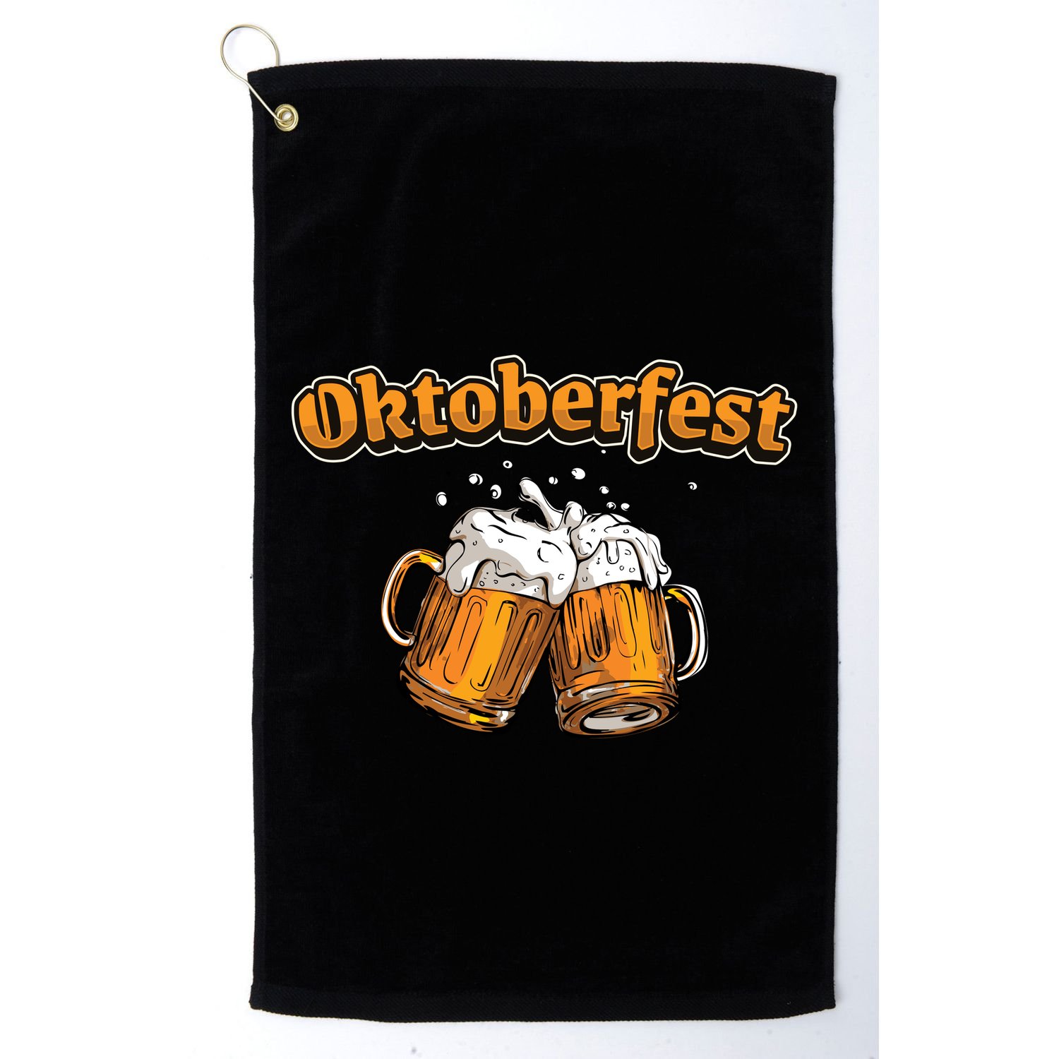 Oktoberfest Beer Cheer Golf Towel