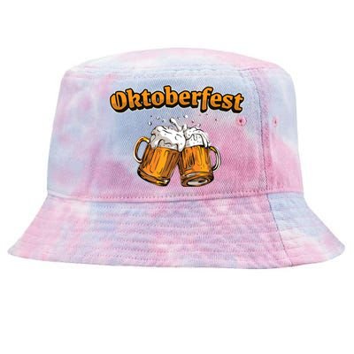 Oktoberfest Beer Cheer Tie-Dyed Bucket Hat