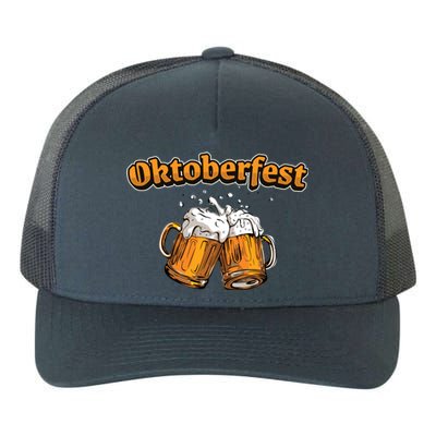 Oktoberfest Beer Cheer Yupoong Adult 5-Panel Trucker Hat