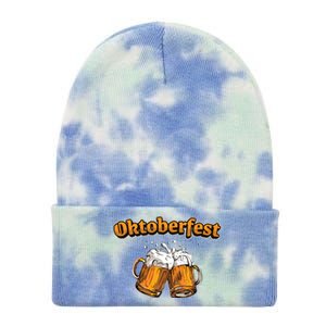 Oktoberfest Beer Cheer Tie Dye 12in Knit Beanie