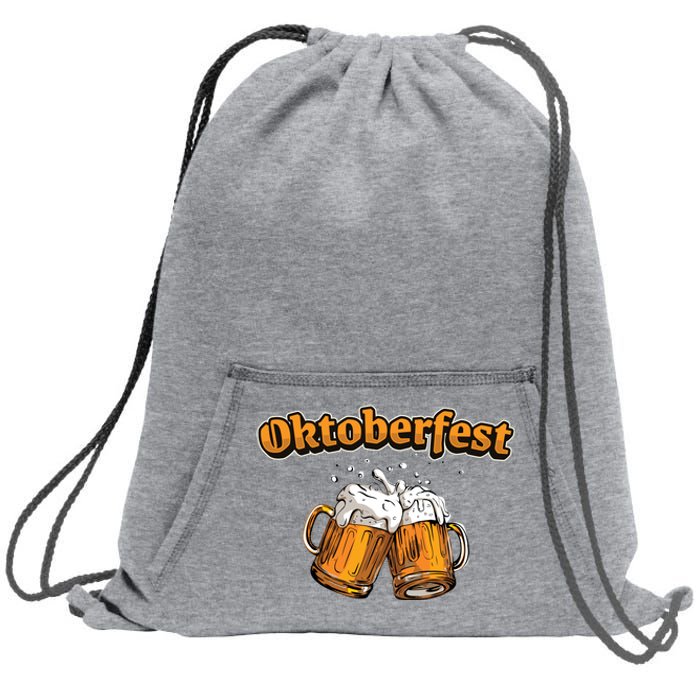 Oktoberfest Beer Cheer Sweatshirt Cinch Pack Bag