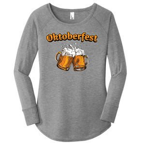 Oktoberfest Beer Cheer Women's Perfect Tri Tunic Long Sleeve Shirt