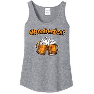 Oktoberfest Beer Cheer Ladies Essential Tank