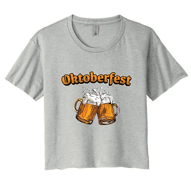 Oktoberfest Beer Cheer Crop Top