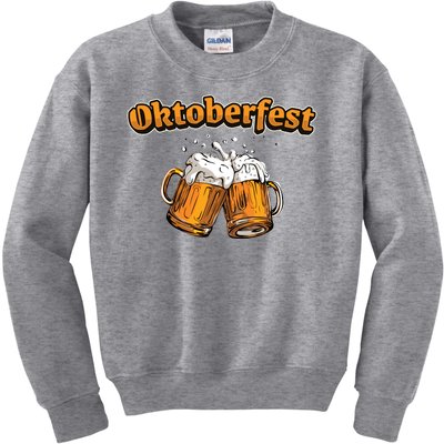 Oktoberfest Beer Cheer Kids Sweatshirt