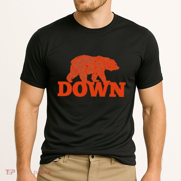 Orange Bear Custom Classic Down Performance Shirt