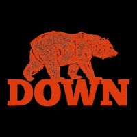 Orange Bear Custom Classic Down Women's Pullover Hoodie