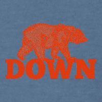 Orange Bear Custom Classic Down Garment-Dyed Sweatshirt