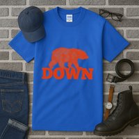 Orange Bear Custom Classic Down Tall T-Shirt