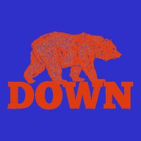 Orange Bear Custom Classic Down Tall T-Shirt