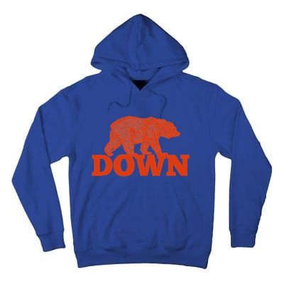 Orange Bear Custom Classic Down Tall Hoodie