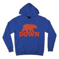 Orange Bear Custom Classic Down Tall Hoodie
