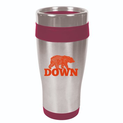 Orange Bear Custom Classic Down 16oz Travel Tumbler