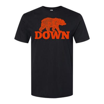 Orange Bear Custom Classic Down Softstyle CVC T-Shirt