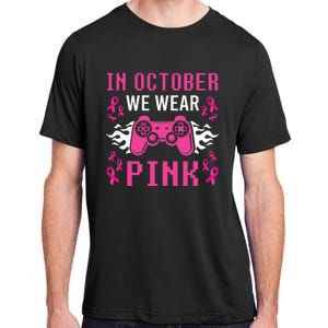 October Breast Cancer Awareness Gaming Collection Adult ChromaSoft Performance T-Shirt