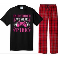 October Breast Cancer Awareness Gaming Collection Pajama Set