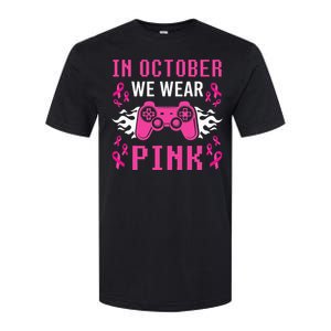 October Breast Cancer Awareness Gaming Collection Softstyle CVC T-Shirt