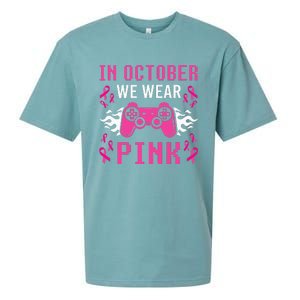 October Breast Cancer Awareness Gaming Collection Sueded Cloud Jersey T-Shirt