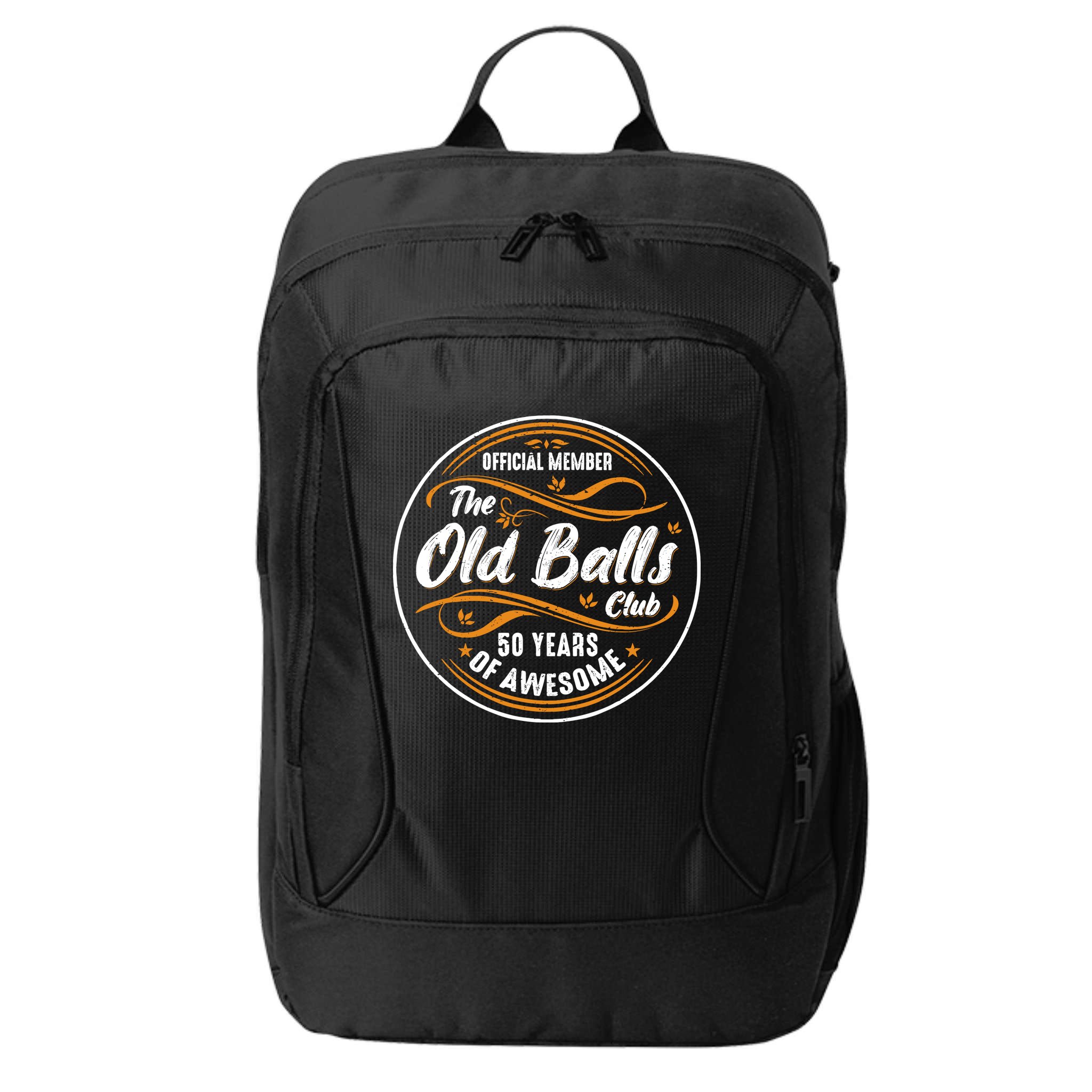 Old Balls Club 50th Birthday Funny 50 Years Of Awesome 1973 City Backpack