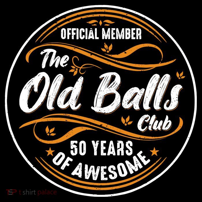 Old Balls Club 50th Birthday Funny 50 Years Of Awesome 1973 7-Panel Snapback Hat
