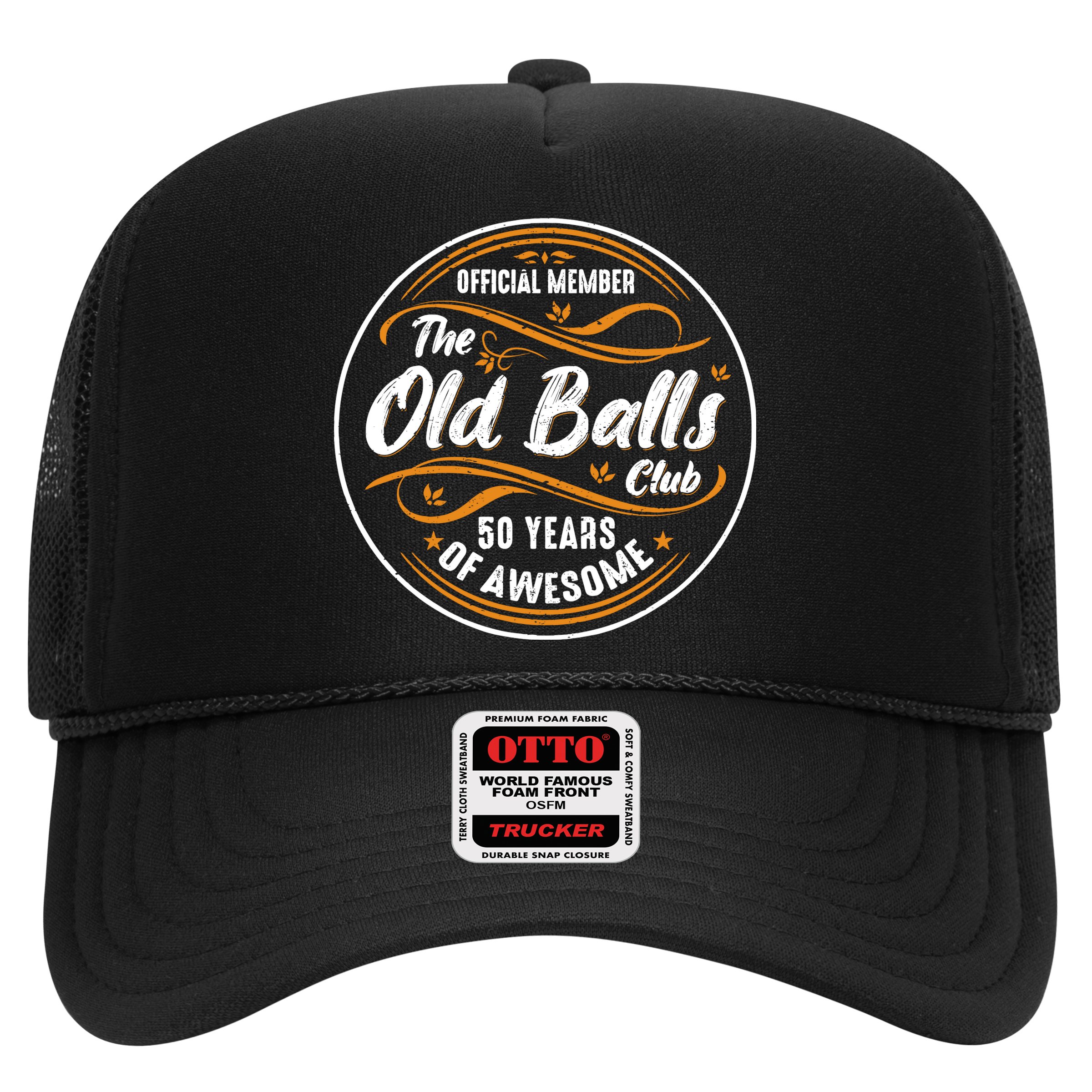 Old Balls Club 50th Birthday Funny 50 Years Of Awesome 1973 Hat