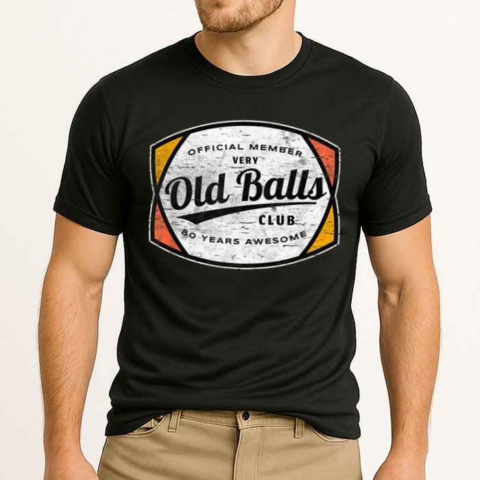  Old Balls Club 80 Years of Awesome 1940 Funny 80th Birthday Cooling Performance Crew T-Shirt