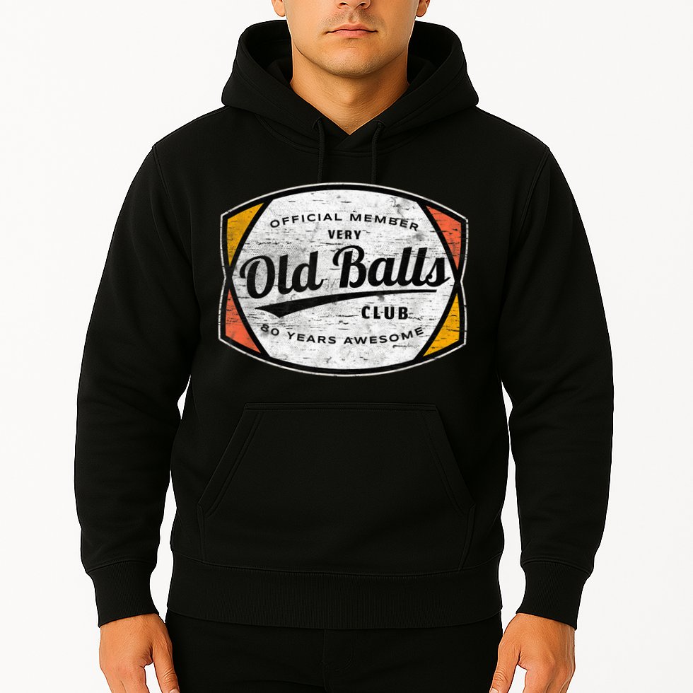  Old Balls Club 80 Years of Awesome 1940 Funny 80th Birthday Hoodie