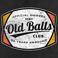  Old Balls Club 80 Years of Awesome 1940 Funny 80th Birthday Adult Drive Performance Visor