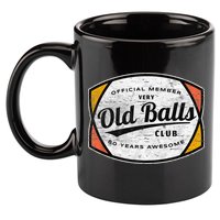  Old Balls Club 80 Years of Awesome 1940 Funny 80th Birthday 11oz C Handle Ceramic Mug