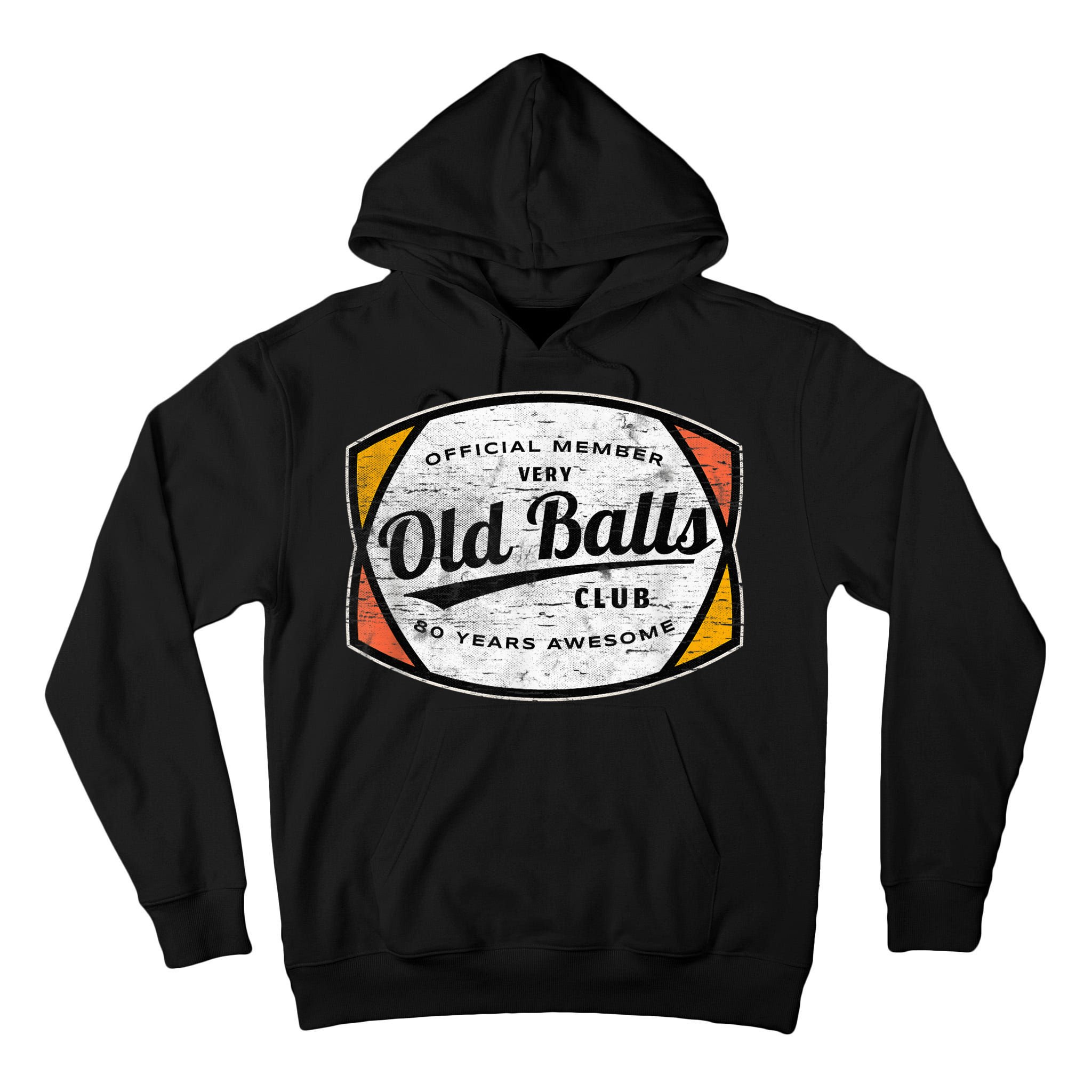  Old Balls Club 80 Years of Awesome 1940 Funny 80th Birthday Tall Hoodie