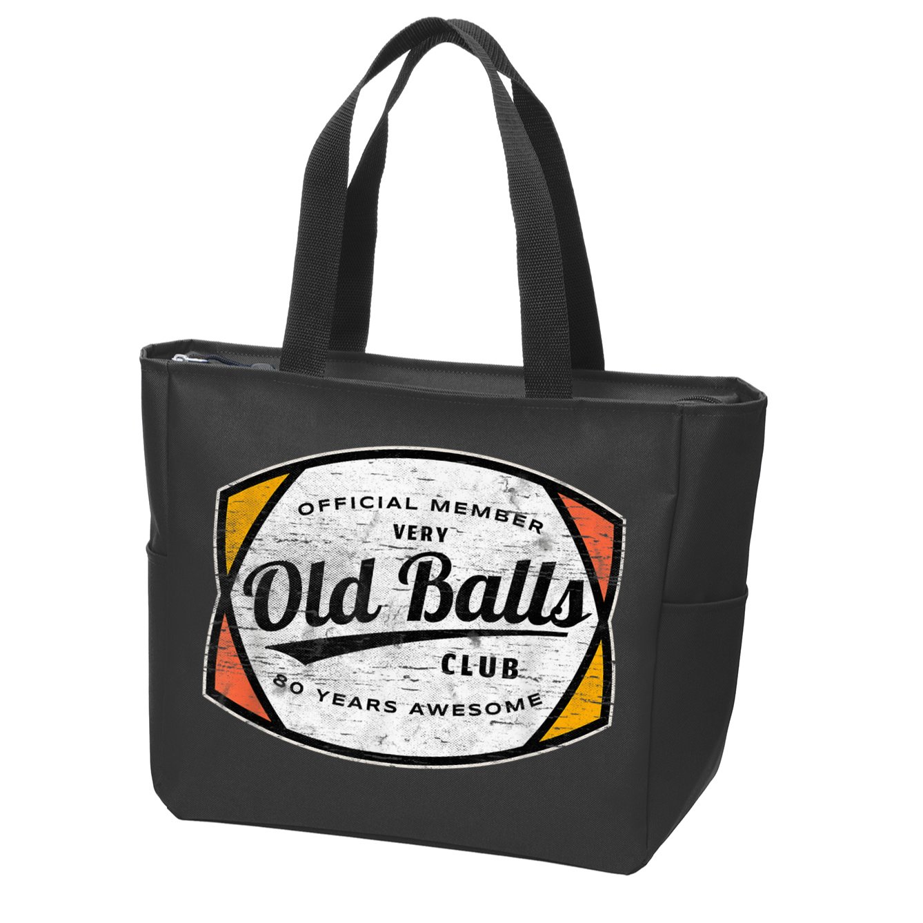  Old Balls Club 80 Years of Awesome 1940 Funny 80th Birthday Zip Tote Bag