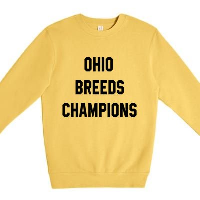 Ohio Breeds Champions Premium Crewneck Sweatshirt