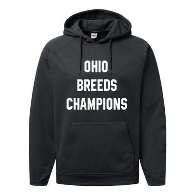 Ohio Breeds Champions Performance Fleece Hoodie