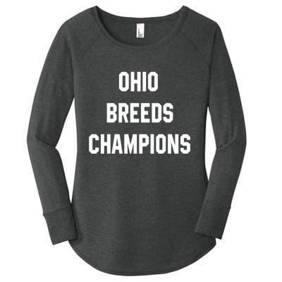 Ohio Breeds Champions Women's Perfect Tri Tunic Long Sleeve Shirt