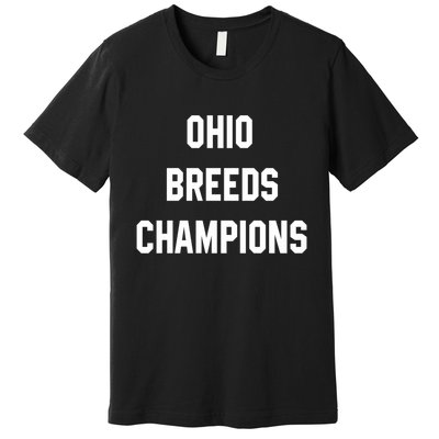 Ohio Breeds Champions Premium T-Shirt