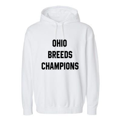 Ohio Breeds Champions Garment-Dyed Fleece Hoodie