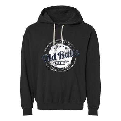 Old Balls Club Garment-Dyed Fleece Hoodie