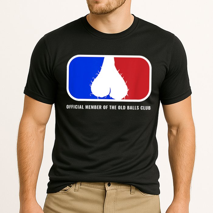 Old Balls Club Funny 40th 50th 60th Birthday For Him Cooling Performance Crew T-Shirt