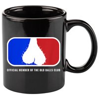 Old Balls Club Funny 40th 50th 60th Birthday For Him 11oz C Handle Ceramic Mug