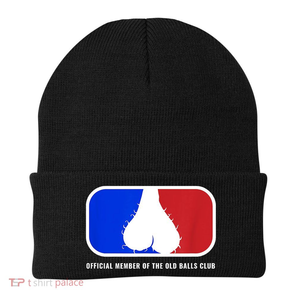 Old Balls Club Funny 40th 50th 60th Birthday For Him Beanie