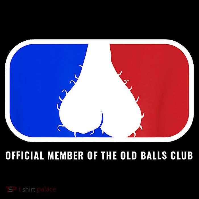 Old Balls Club Funny 40th 50th 60th Birthday For Him Drawstring Bag