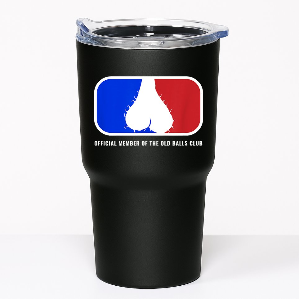 Old Balls Club Funny 40th 50th 60th Birthday For Him Tumbler