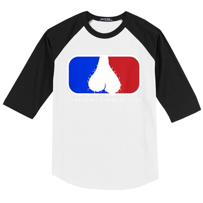Old Balls Club Funny 40th 50th 60th Birthday For Him Baseball Sleeve Shirt