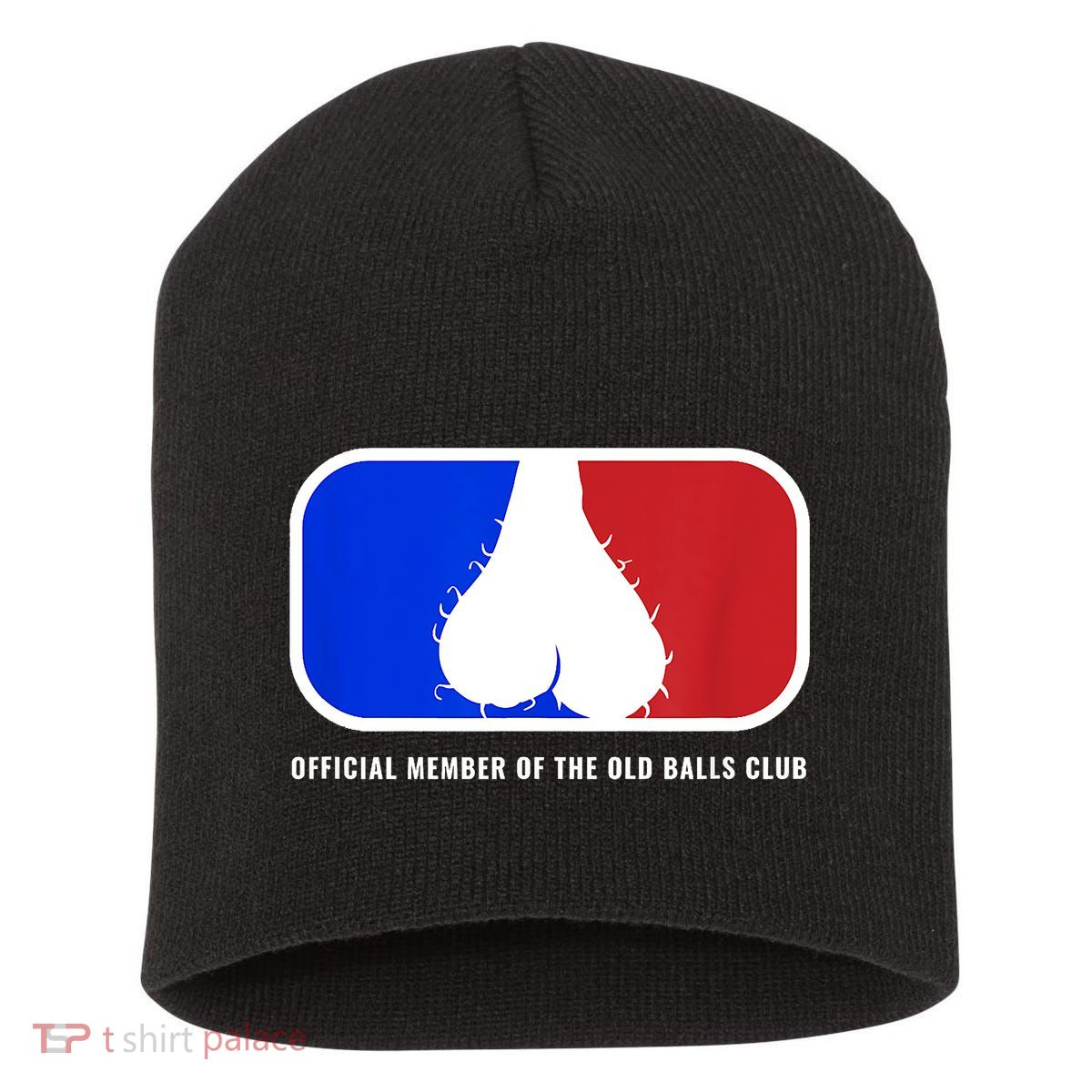 Old Balls Club Funny 40th 50th 60th Birthday For Him Short Acrylic Beanie