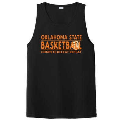 Oklahoma Basketball Compete Defeat Repeat PosiCharge Competitor Tank