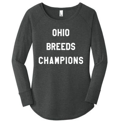 Ohio Breeds Champions Women's Perfect Tri Tunic Long Sleeve Shirt