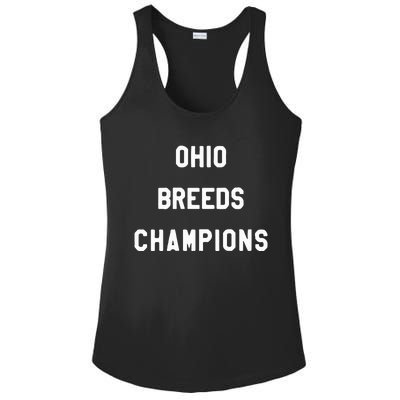 Ohio Breeds Champions Ladies PosiCharge Competitor Racerback Tank