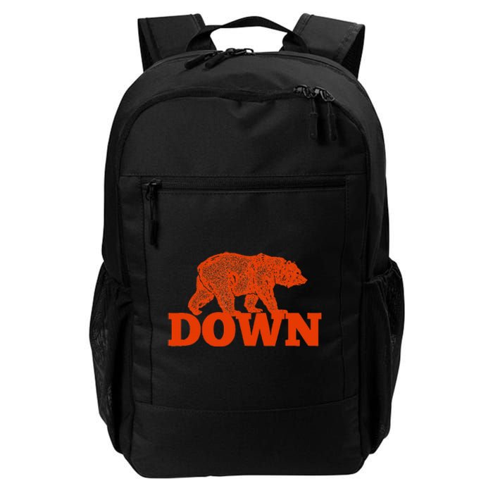 Orange Bear Custom Classic Down Daily Commute Backpack