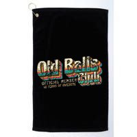 Old Balls Club 40 Funny 40th Birthday 40 Years Of Awesome Golf Towel